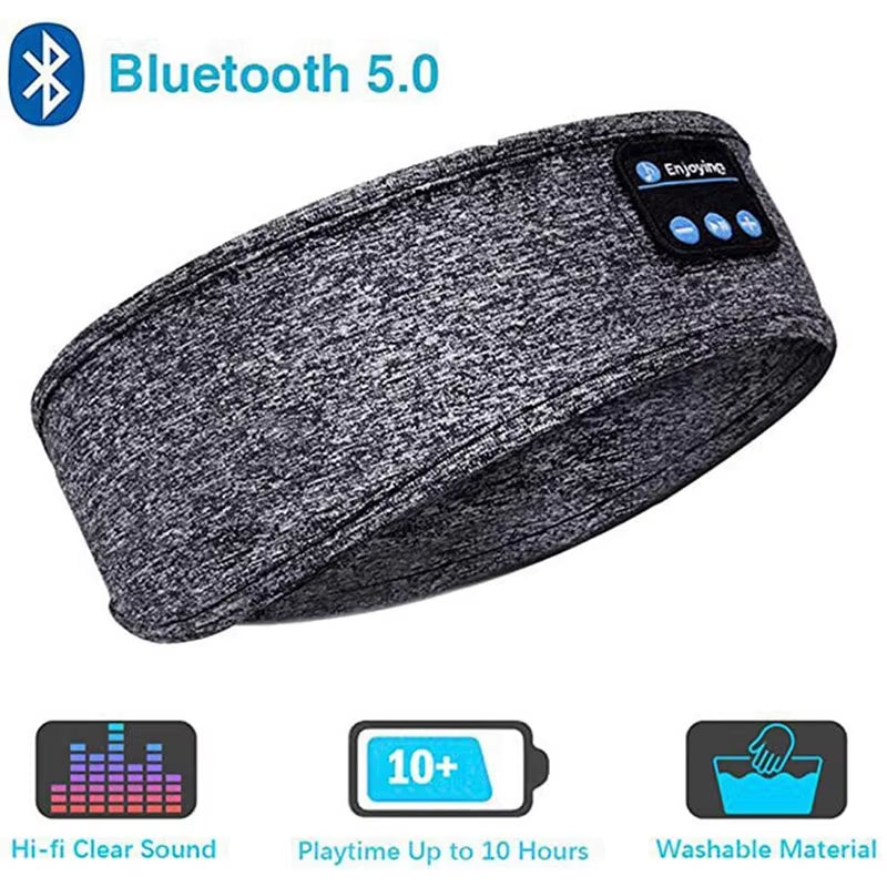 Bandeau Ecouteur bluetooth 2 en 1: Confort et technologie ultime