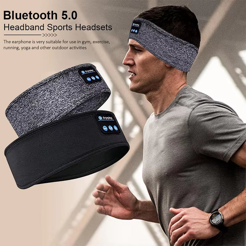 Bandeau Ecouteur bluetooth 2 en 1: Confort et technologie ultime
